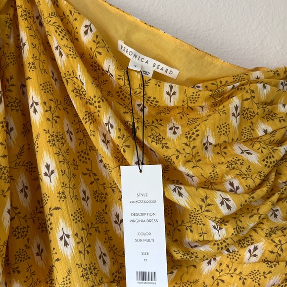 Veronica Beard Virginia Dress in Yellow - Picture 3 of 11